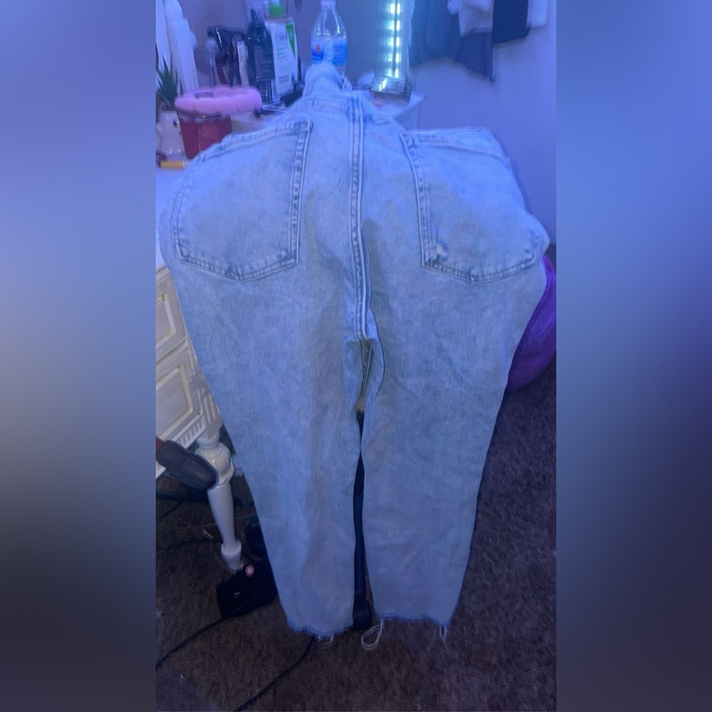 Ripped Light blue jeans